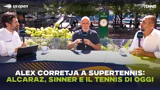 Alex Corretja special guest: analysis and reflections from New York
