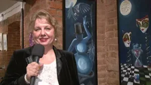 Выставка-ярмарка современного искусства "SNOWвидения" Канал Московит TV-MIX Куратор Юлия Путь