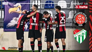 Fatih Karagümrük - Bursaspor | Week 3 Match HIGHLIGHTS | Trendyol 1. Lig - 2026/27