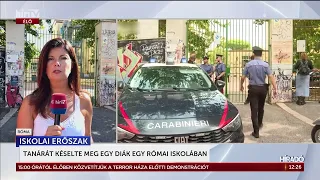 13 éves diák késelte meg tanárát - HírTV