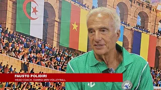 EGYPT DEFEATS GAMBIA MEN'S VOLLEYBALL TEAM