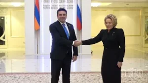 Ալեն Սիմոնյանը հանդիպել է Վալենտինա Մատվիենկոյի հետ