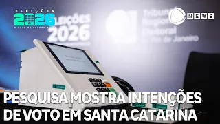 Poll shows voting intentions for governor and Senate in Santa Catarina