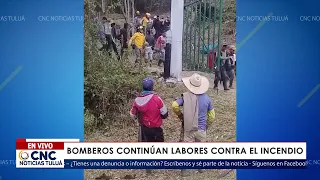 🚨 BRIGADISTA RESULTÓ ACCIDENTADO DURANTE INCENDIO FORESTAL EN EL CERRITO
