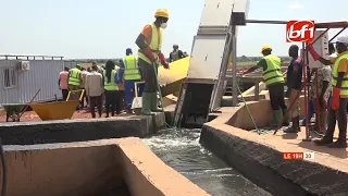 Access to water: work on the Koko dam and the Gourcy pumping station is progressing