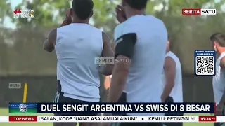 Ujian Juara Bertahan! Mampukah Argentina Redam Kejutan Swiss? #Beritasatu