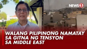 Walang Pilipinong nasaktan sa gitna ng tensyon sa Middle East — PBBM