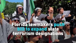 Florida lawmakers push bill to expand state terrorism designations