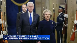 Bill Clinton faces questions from House Oversight Committee in its Epstein probe