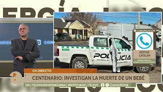 Shock in Centenario: death of a baby under investigation