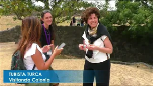 TURISTA EN COLONIA Noticias Canal 4 DLF
