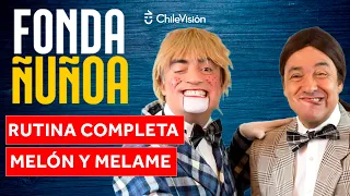WITH A FORBIDDEN JOKE😂 Relive the Melón and Melame routine at the Ñuñoa Fonda 2026