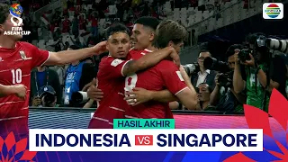 Indonesia vs Singapore - Hasil Pertandingan | FIFA ASEAN Cup 2026