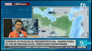 Copeco updates weekend forecast: Which areas of Honduras will see rain?