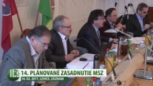 14. plánované zasadnutie MsZ v Leviciach (16.02.2017 - záznam)
