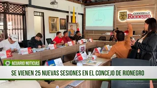 25 New Sessions Coming to the Rionegro City Council