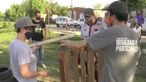 INTERVENCIÓN URBANA Y RECUPERACIÓN DE UNA CANCHITA EN BARRIO POMPEYA