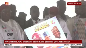 VP Shettima, APC chieftains storm Kano State for Gov. Abba Yusuf