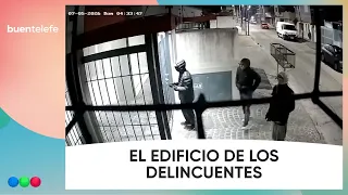 The GANG of THIEVES STALKING a BERNAL APARTMENT BUILDING #BuenTelefe