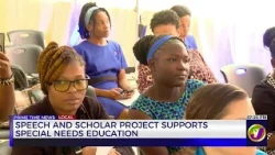 Speech and Scholar Project Supports Special Needs Education | TVJ News
