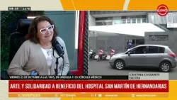 Art and solidarity for the benefit of San Martin Hospital in Hernandarias - 10/26/20