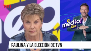 "A ella le molestaba que...": Paulina revela por qué eligió quedarse en TVN | El Medio Día