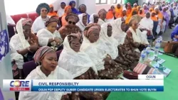 Ogun PDP deputy guber candidate urges electorates to shun vote buying occurred..!