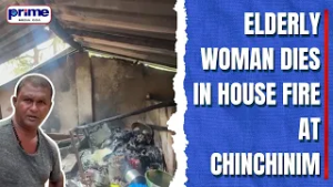 Elderly Woman Dies in House Fire at Chinchinim
