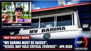 “M.V. Barima Must Be Raised”, “Vessel May Hold Critical Evidence” – APA Head