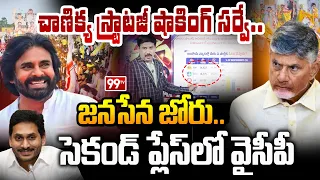 Mood Of AP: జనసేన జోరు..సెకండ్ ప్లేస్ లో వైసీపీ..| Chanakya Shocking Survey | 99TV Telugu