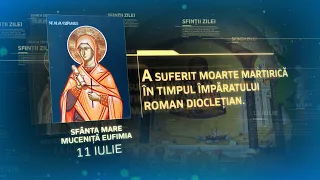 Sfânta Mare Muceniță Eufimia – 11 iulie #Sinaxar