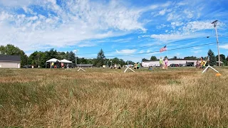 Kids launch model rockets at Saturday's 'Blast Off Bash' in Bangor