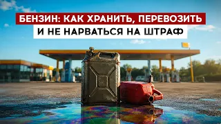 Бензин: как хранить, перевозить и не нарваться на штраф