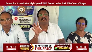 Benaulim Schools Get High Speed WiFi Boost Under AAP MLA Venzy Viegas