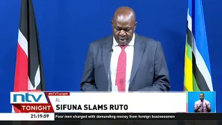 Nairobi Senator Edwin Sifuna reiterates his ambition to run for presidency in 2027 election