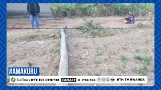 RUHANGO - BYIMANA: ABANTU BANE BAGWIRIWE N'IPOTO Y'AMASHANYARAZI UMWE AGWA MURI #KOMA