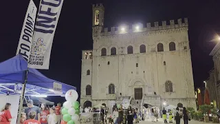 Gubbio, success for the White Night of Sport