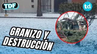 🌪️ 15 minutes of fury: a hailstorm destroyed roofs and caused damage in Santa Fe