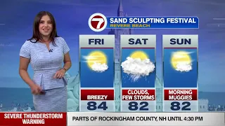 7WEATHER: Full forecast with Meteorologist Kristina Shalhoup, July 16, 4 p.m.