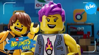 LEGO City: Sin límites MAX | Un puesto de granizados a la fuga 🥤| NUEVA SERIE | Boing