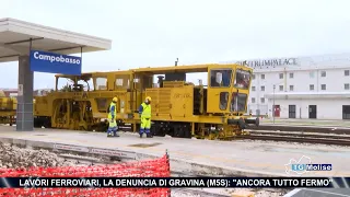 Railway works, Gravina (M5S) speaks out: "Everything is still at a standstill"
