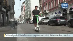 Milano, cadde sul pavé di Porta Romana (che sarà tolto a breve): il Comune deve risarcirlo