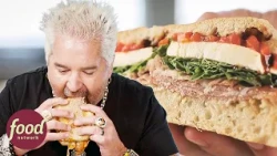 Guy Fieri Visits New York Style Sandwich Shop In Tampa Bay | Diners, Drive-Ins, And Dives