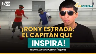 ¡Rony Estrada, capitán de la selección de fútbol para ciegos, y las historias que inspiran!