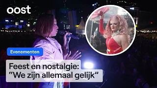 Glennis Grace, Dolly Dots, and drag queens at Bölke Open Air | RTV Oost