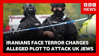 Iranian men charged with terror plot to target UK Jewish community | BBC News