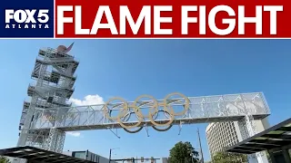 Olympic cauldron relocation plan sparks outcry in Atlanta | FOX 5 News