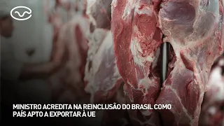 Minister believes in Brazil's reinstatement as an eligible country for EU exports