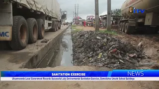 Uhunmwonde LGA Holds Successful July Sanitation, Demolishes Unsafe School Buildings