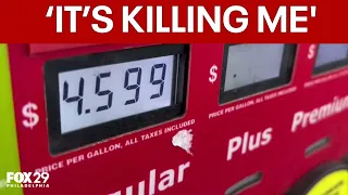 Drivers adjust as Delaware County gas nears $5